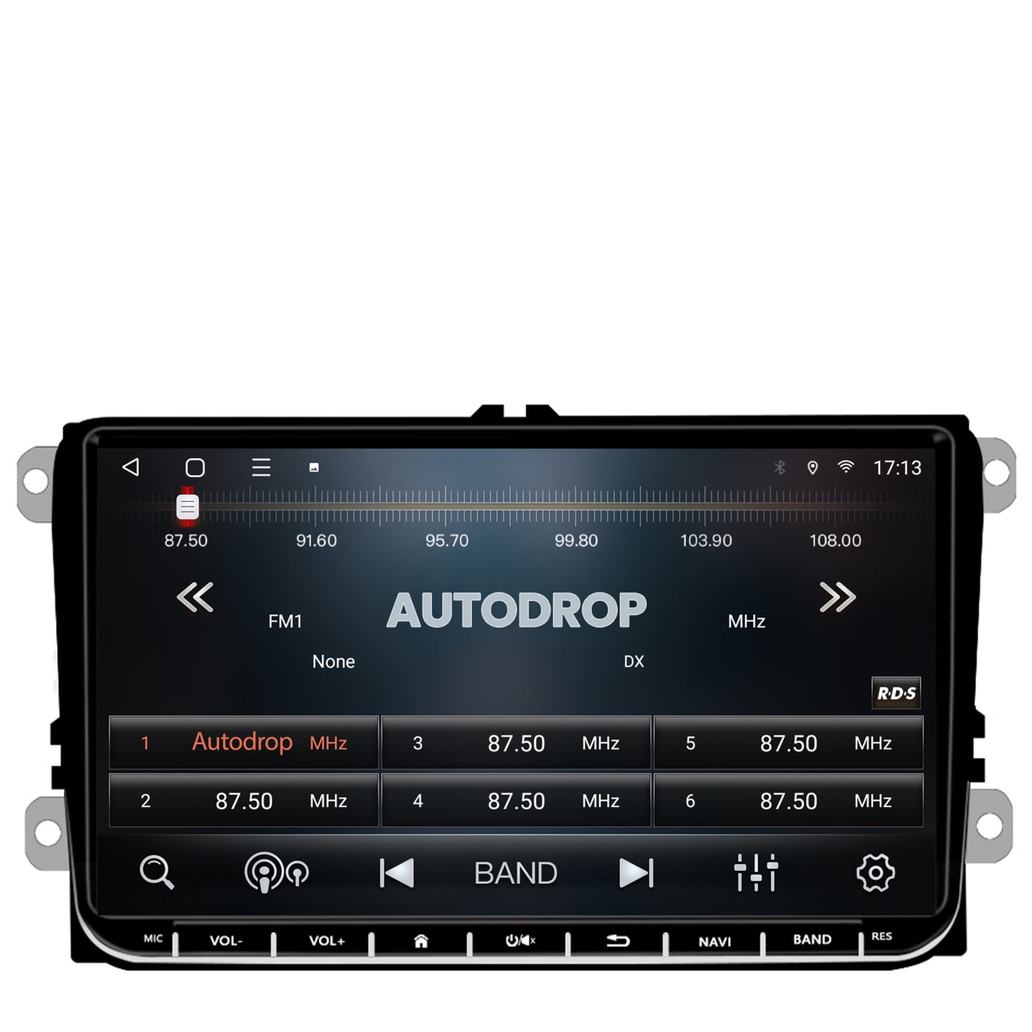 Navigatie Volkswagen, Skoda, Seat, Android 13, A-Octacore / 4GB RAM + 64GB ROM, 9 Inch - AD-BGAW9AC