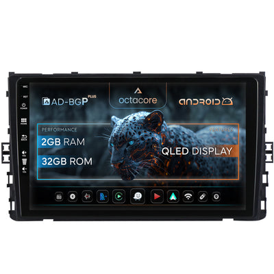 Navigatie Volkswagen T-Roc (2017+), Android, P-Octacore / 2GB RAM + 32GB ROM, 9 Inch - AD-BGP9002+AD-BGRKIT041-V2