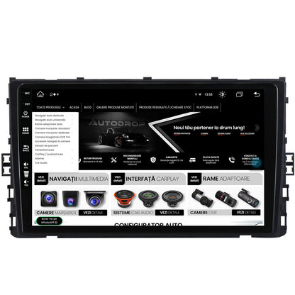 Navigatie Volkswagen Taigo (2021+), Android, Z-Octacore / 8GB RAM + 256GB ROM, 9 Inch - AD-BGZ9008+AD-BGRKIT041V5