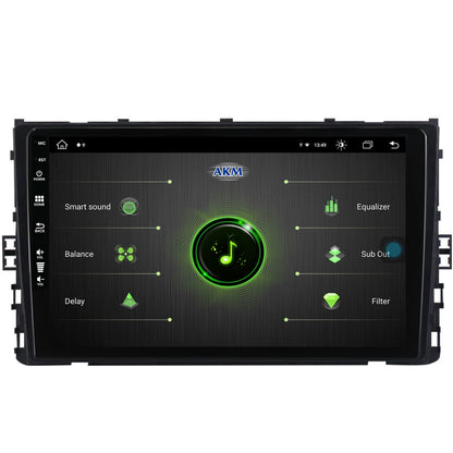 Navigatie Volkswagen Polo (2018+), Android, Z-Octacore / 8GB RAM + 256GB ROM, 9 Inch - AD-BGZ9008+AD-BGRKIT041