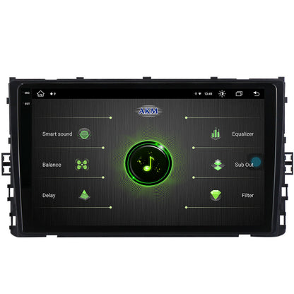 Navigatie Volkswagen Polo (2018+), Android, V-Octacore / 4GB RAM + 64GB ROM, 9.5 Inch - AD-BGV9004+AD-BGRKIT041
