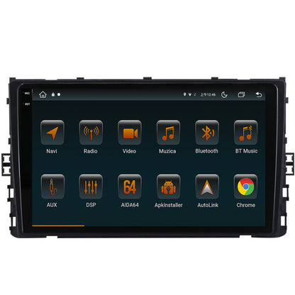 Navigatie Volkswagen Transporter / Caravelle (2020+), Android, V-Octacore / 4GB RAM + 64GB ROM, 9.5 Inch - AD-BGV9004+AD-BGRKIT041V6