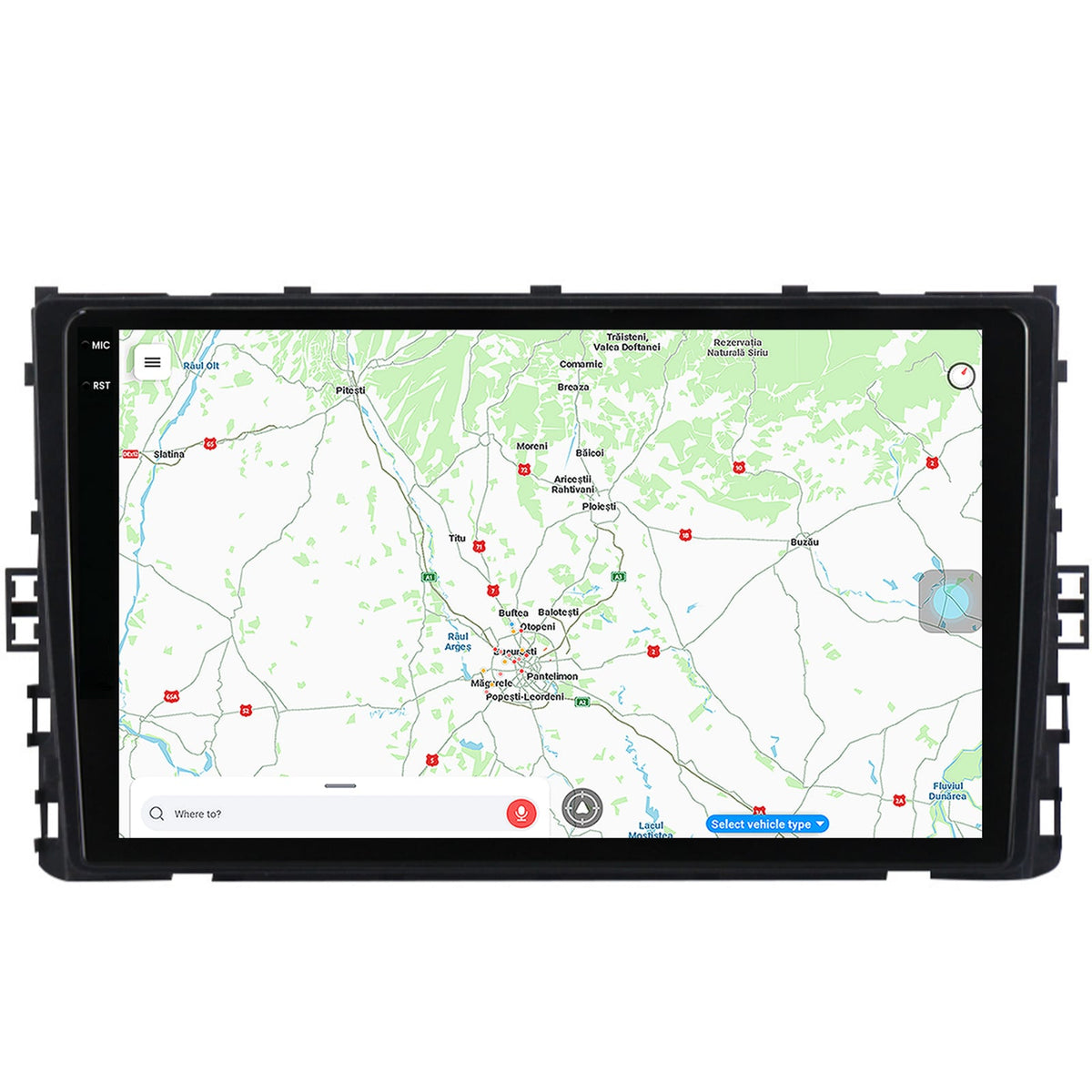 Navigatie Volkswagen Polo (2018+), Android, Z-Octacore / 8GB RAM + 256GB ROM, 9.5 Inch - AD-BGX9008+AD-BGRKIT041