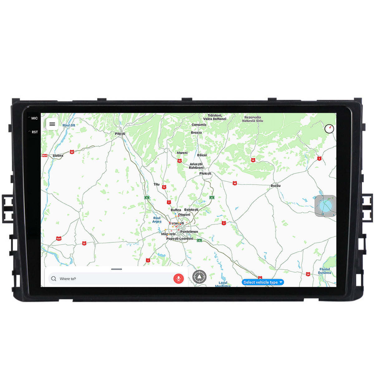 Navigatie Volkswagen T-Cross (2018+), Android, Z-Octacore / 8GB RAM + 256GB ROM, 9.5 Inch - AD-BGX9008+AD-BGRKIT041V3