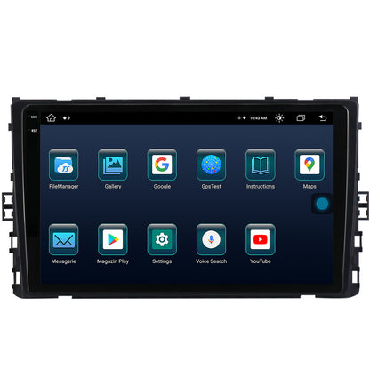 Navigatie Volkswagen Polo (2018+), Android, Z-Octacore / 8GB RAM + 256GB ROM, 9.5 Inch - AD-BGX9008+AD-BGRKIT041