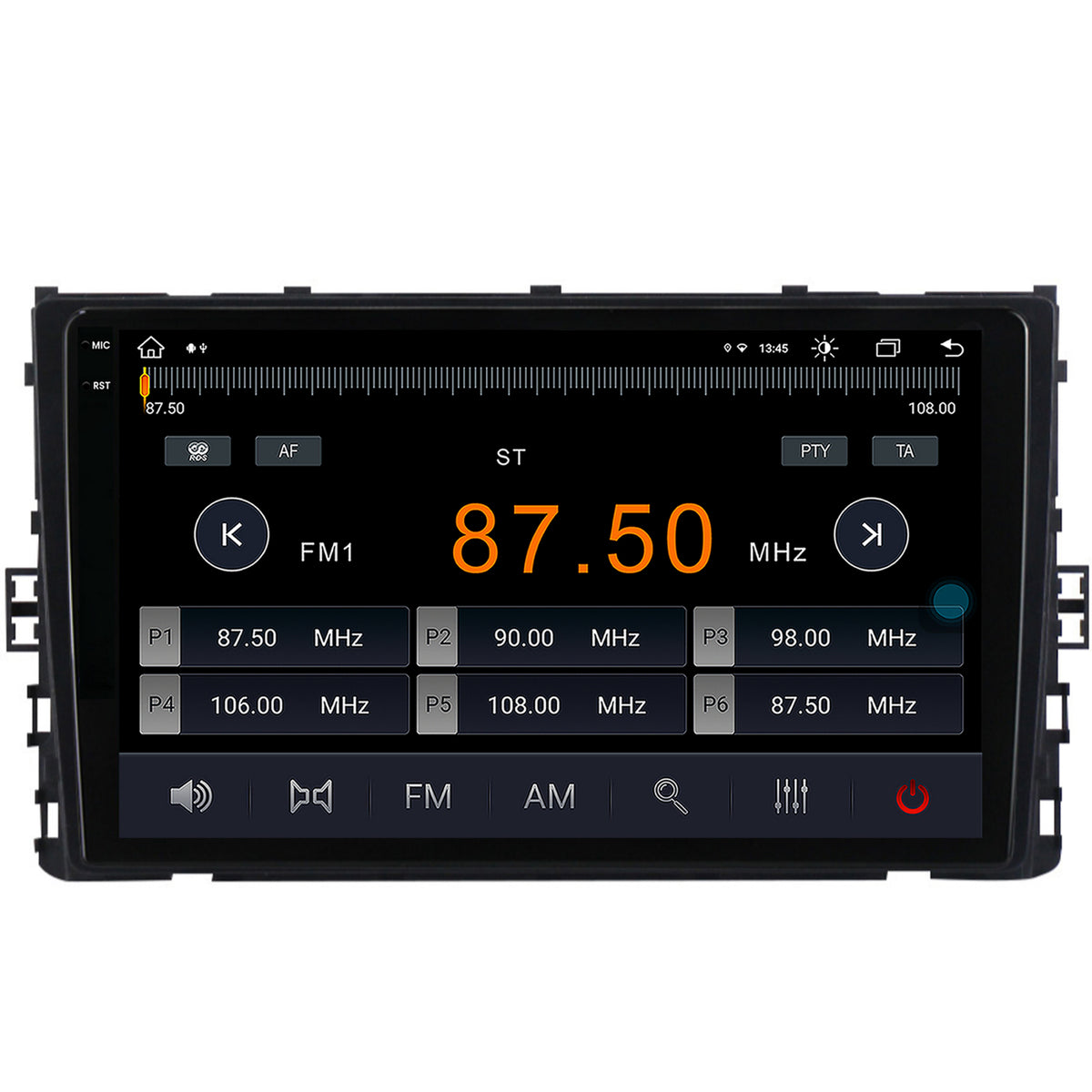 Navigatie Volkswagen T-Roc (2017-Prezent), Android, Z-Octacore / 8GB RAM + 256GB ROM, 9.5 Inch - AD-BGX9008+AD-BGRKIT041-V2