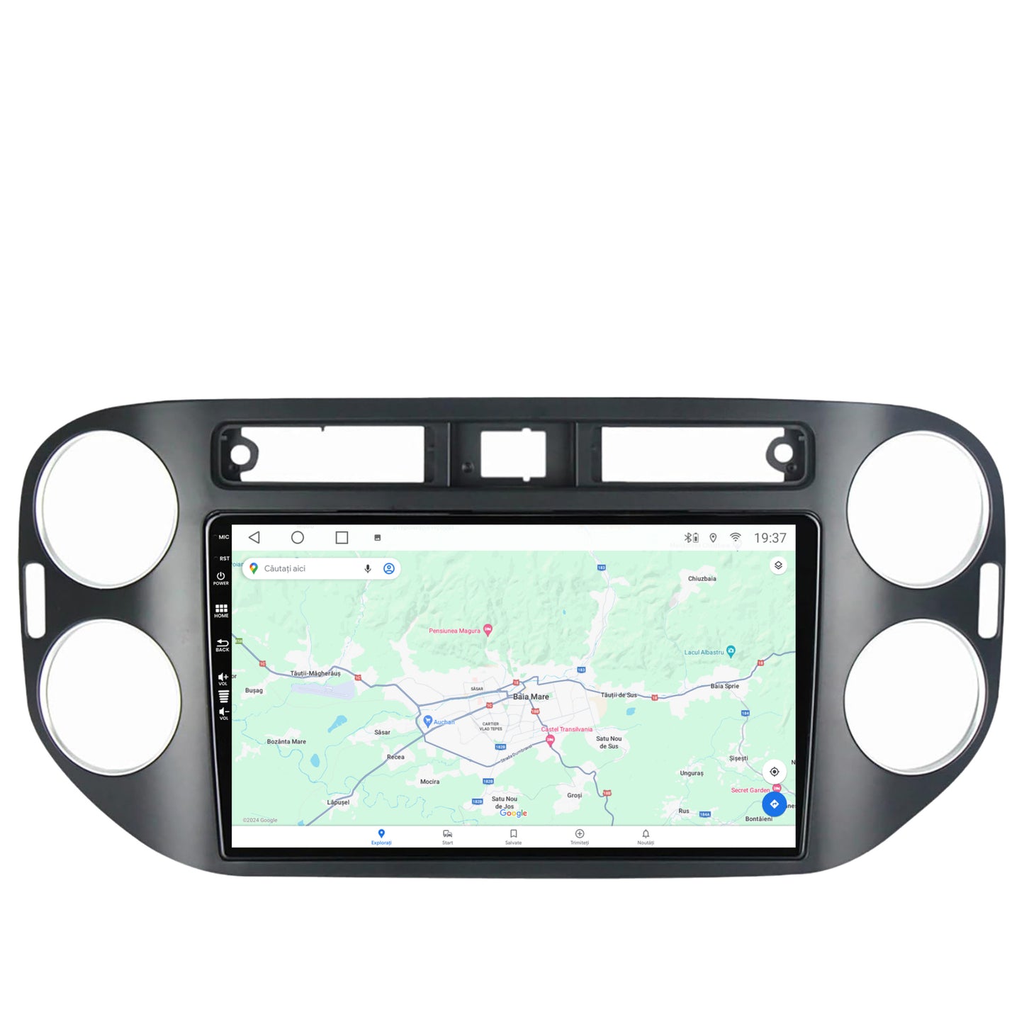 Navigatie Volkswagen Tiguan (2010-2016), Android, A-Octacore / 4GB RAM + 64GB ROM, 9 Inch - AD-BGA9004+AD-BGRKIT035-1016