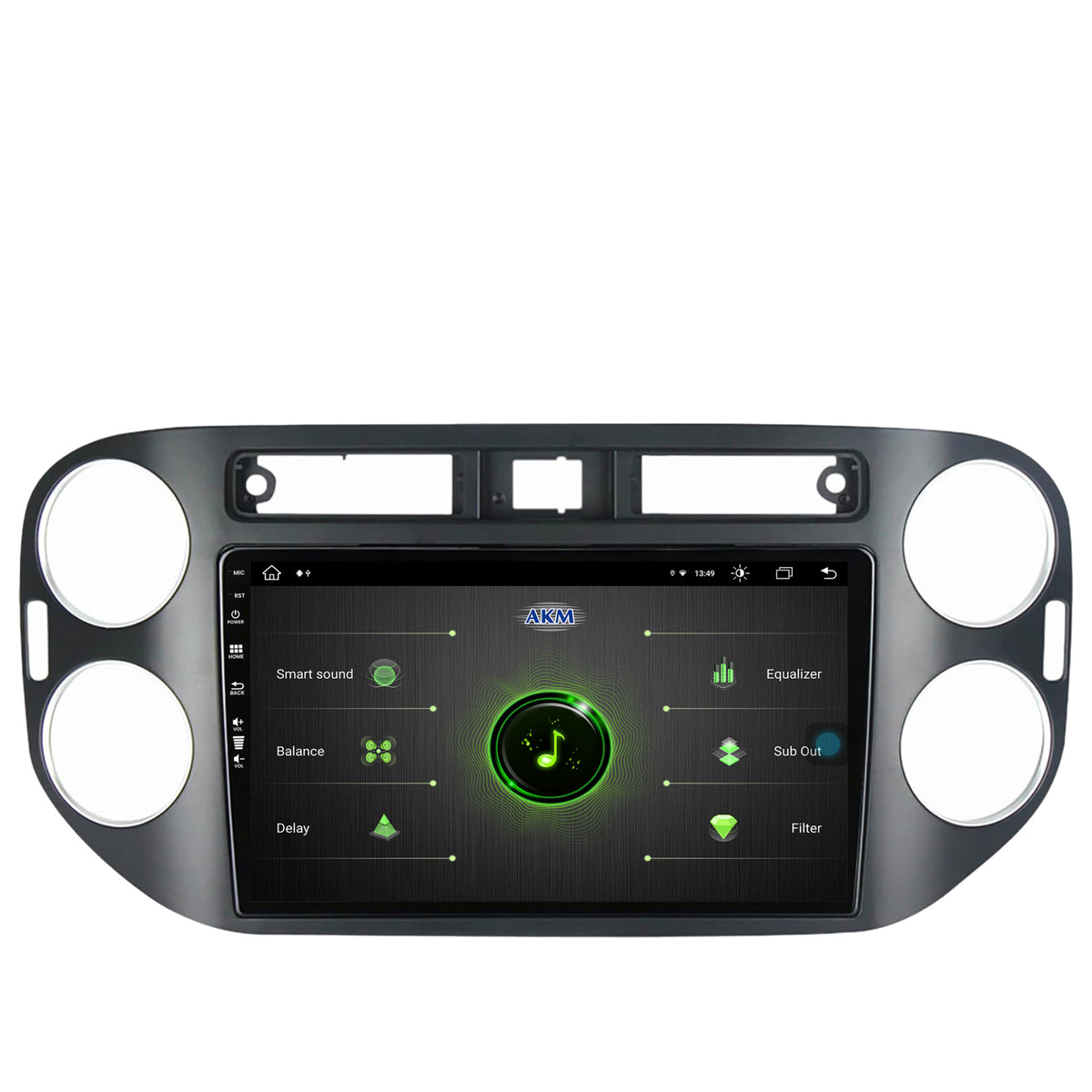 Navigatie Volkswagen Tiguan (2010-2016), Android, Z-Octacore / 8GB RAM + 256GB ROM, 9 Inch - AD-BGZ9008+AD-BGRKIT035-1016