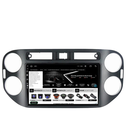Navigatie Volkswagen Tiguan (2010-2016), Android, Z-Octacore / 8GB RAM + 256GB ROM, 9 Inch - AD-BGZ9008+AD-BGRKIT035-1016