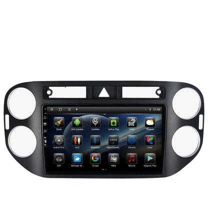 Navigatie Volkswagen Tiguan (2008-2010) / VW Golf 5 Plus (2004-2012), Android, E-Octacore / 2GB RAM + 32GB ROM, 9 Inch - AD-BGE9002+AD-BGRKIT035-0810
