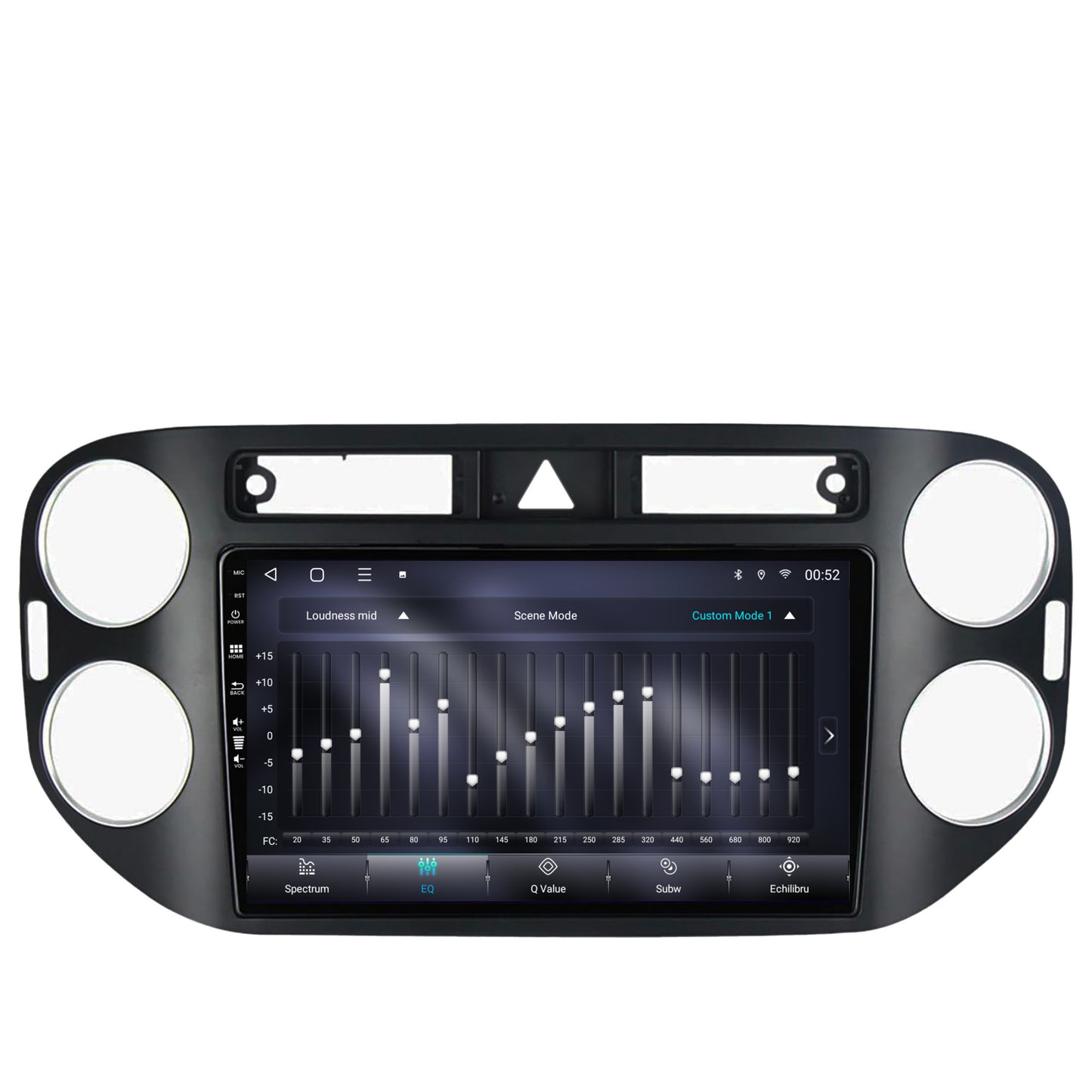 Navigatie Volkswagen Tiguan (2008-2010) / VW Golf 5 Plus (2004-2012), Android, E-Octacore / 2GB RAM + 32GB ROM, 9 Inch - AD-BGE9002+AD-BGRKIT035-0810