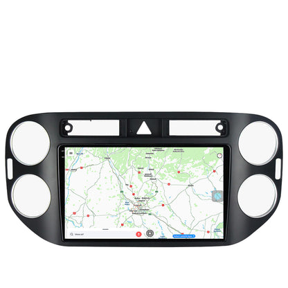 Navigatie Volkswagen Tiguan (2008-2010) / VW Golf 5 Plus (2004-2012), Android, V-Octacore / 4GB RAM + 64GB ROM, 9.5 Inch - AD-BGV9004+AD-BGRKIT035-0810