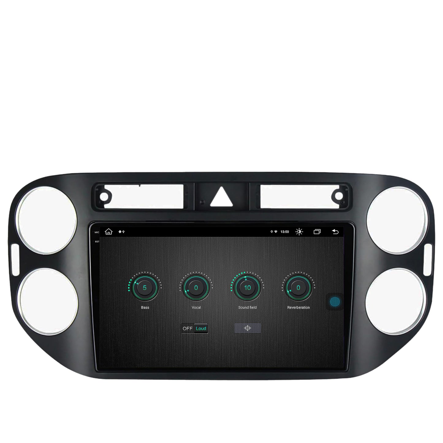 Navigatie Volkswagen Tiguan (2008-2010) / VW Golf 5 Plus (2004-2012), Android, V-Octacore / 4GB RAM + 64GB ROM, 9.5 Inch - AD-BGV9004+AD-BGRKIT035-0810