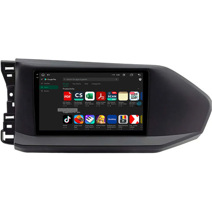 Navigatie Volkswagen Caddy (2023+), Android, X-Octacore / 8GB RAM + 256GB ROM, 9.5 Inch - AD-BGX9008+AD-BGRKIT031