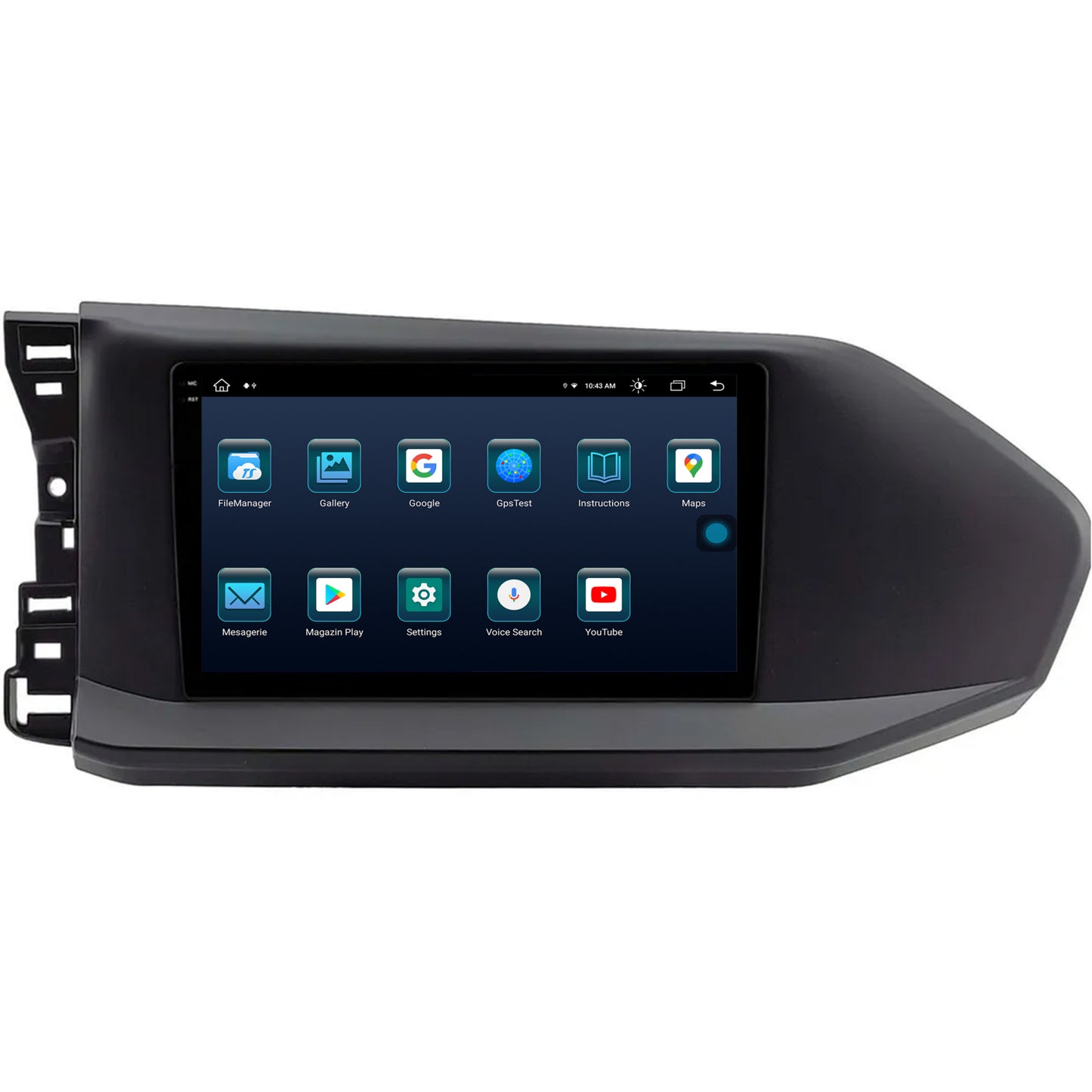 Navigatie Volkswagen Caddy (2023+), Android, X-Octacore / 8GB RAM + 256GB ROM, 9.5 Inch - AD-BGX9008+AD-BGRKIT031
