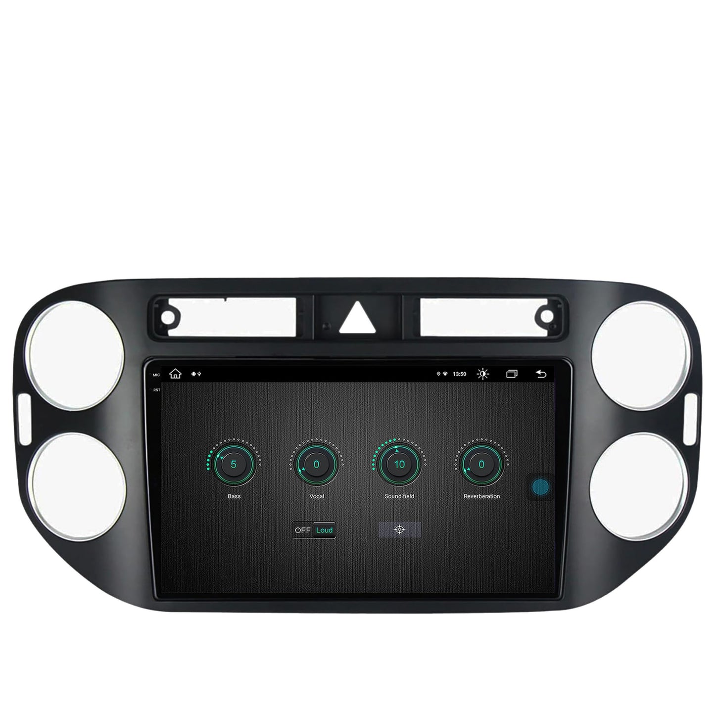 Navigatie Volkswagen Tiguan (2008-2010) / VW Golf 5 Plus (2004-2012), Android, X-Octacore / 8GB RAM + 256GB ROM, 9.5 Inch - AD-BGX9008+AD-BGRKIT035-0810