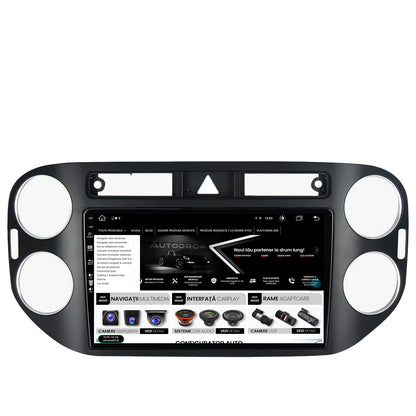Navigatie Volkswagen Tiguan (2008-2010) / VW Golf 5 Plus (2004-2012), Android, Z-Octacore / 8GB RAM + 256GB ROM, 9 Inch - AD-BGZ9008+AD-BGRKIT035-0810