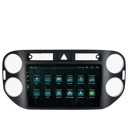 Navigatie Volkswagen Tiguan (2008-2010) / VW Golf 5 Plus (2004-2012), Android, Z-Octacore / 8GB RAM + 256GB ROM, 9 Inch - AD-BGZ9008+AD-BGRKIT035-0810