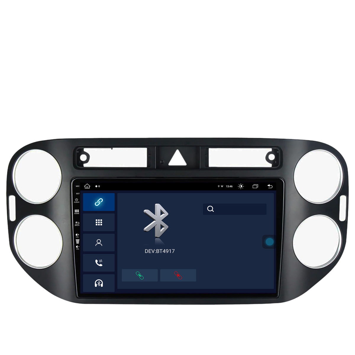 Navigatie Volkswagen Tiguan (2008-2010) / VW Golf 5 Plus (2004-2012), Android, Z-Octacore / 8GB RAM + 256GB ROM, 9 Inch - AD-BGZ9008+AD-BGRKIT035-0810