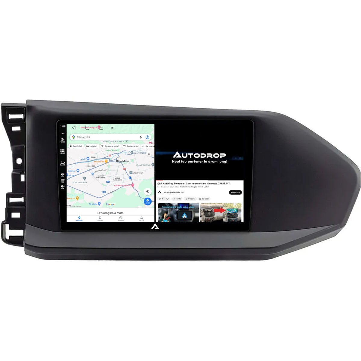 Navigatie Volkswagen Caddy (2023+), Android, P-Octacore / 2GB RAM + 32GB ROM, 9 Inch - AD-BGP9002+AD-BGRKIT031