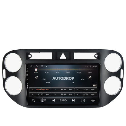 Navigatie Volkswagen Tiguan (2008-2010) / VW Golf 5 Plus (2004-2012), Android, P-Octacore / 2GB RAM + 32GB ROM, 9 Inch - AD-BGP9002+AD-BGRKIT035-0810