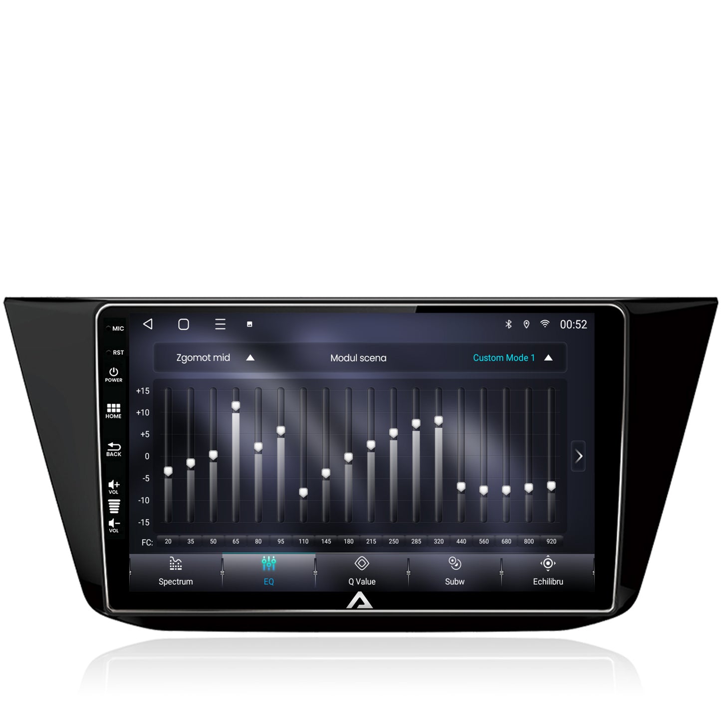 Navigatie Volkswagen Tiguan (2016+), Android, E-Octacore / 2GB RAM + 32GB ROM, 10.1 Inch - AD-BGE10002+AD-BGRKIT036