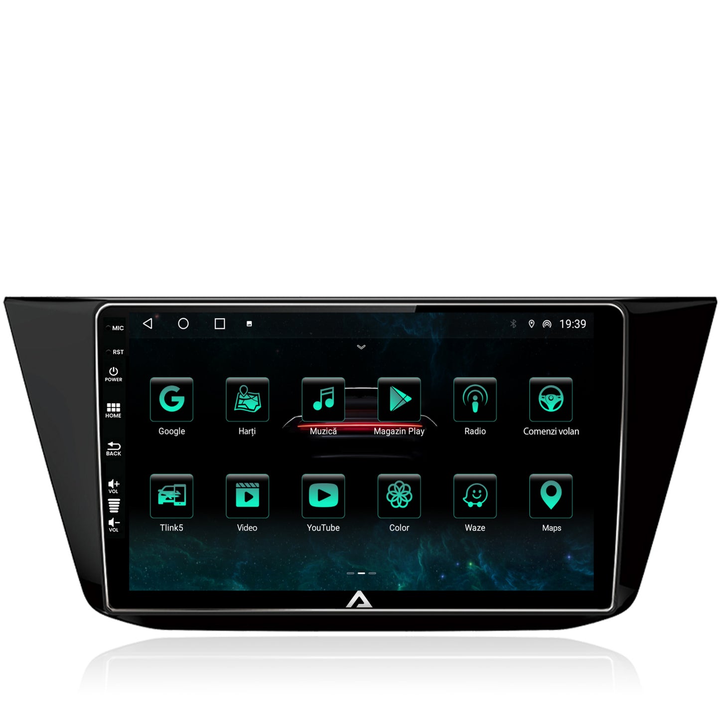 Navigatie Volkswagen Tiguan (2016+), Android, A-Octacore / 4GB RAM + 64GB ROM, 10.1 Inch - AD-BGA10004+AD-BGRKIT036