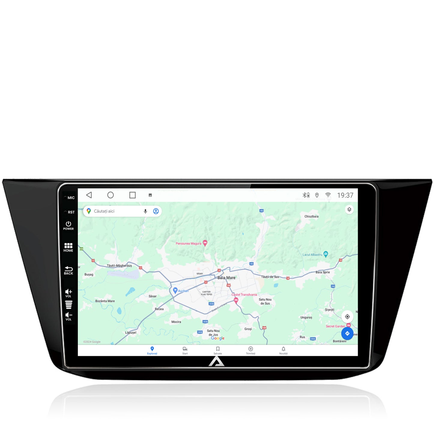 Navigatie Volkswagen Tiguan (2016+), Android, A-Octacore / 4GB RAM + 64GB ROM, 10.1 Inch - AD-BGA10004+AD-BGRKIT036