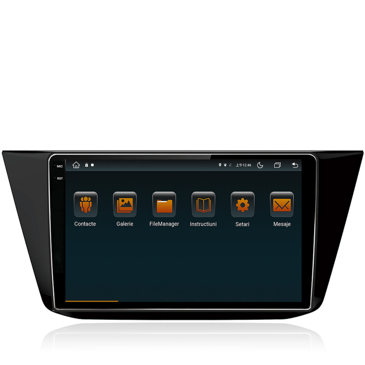 Navigatie Volkswagen Tiguan (2016+), Android, V-Octacore / 4GB RAM + 64GB ROM, 10.36 Inch - AD-BGV10004+AD-BGRKIT036