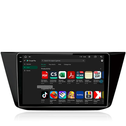 Navigatie Volkswagen Tiguan (2016+), Android, V-Octacore / 4GB RAM + 64GB ROM, 10.36 Inch - AD-BGV10004+AD-BGRKIT036