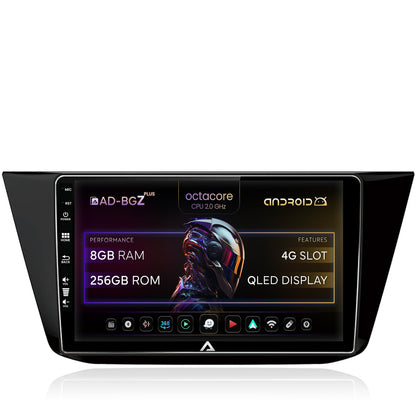 Navigatie Volkswagen Tiguan (2016+), Android, Z-Octacore / 8GB RAM + 256GB ROM, 10.1 Inch - AD-BGZ10008+AD-BGRKIT036