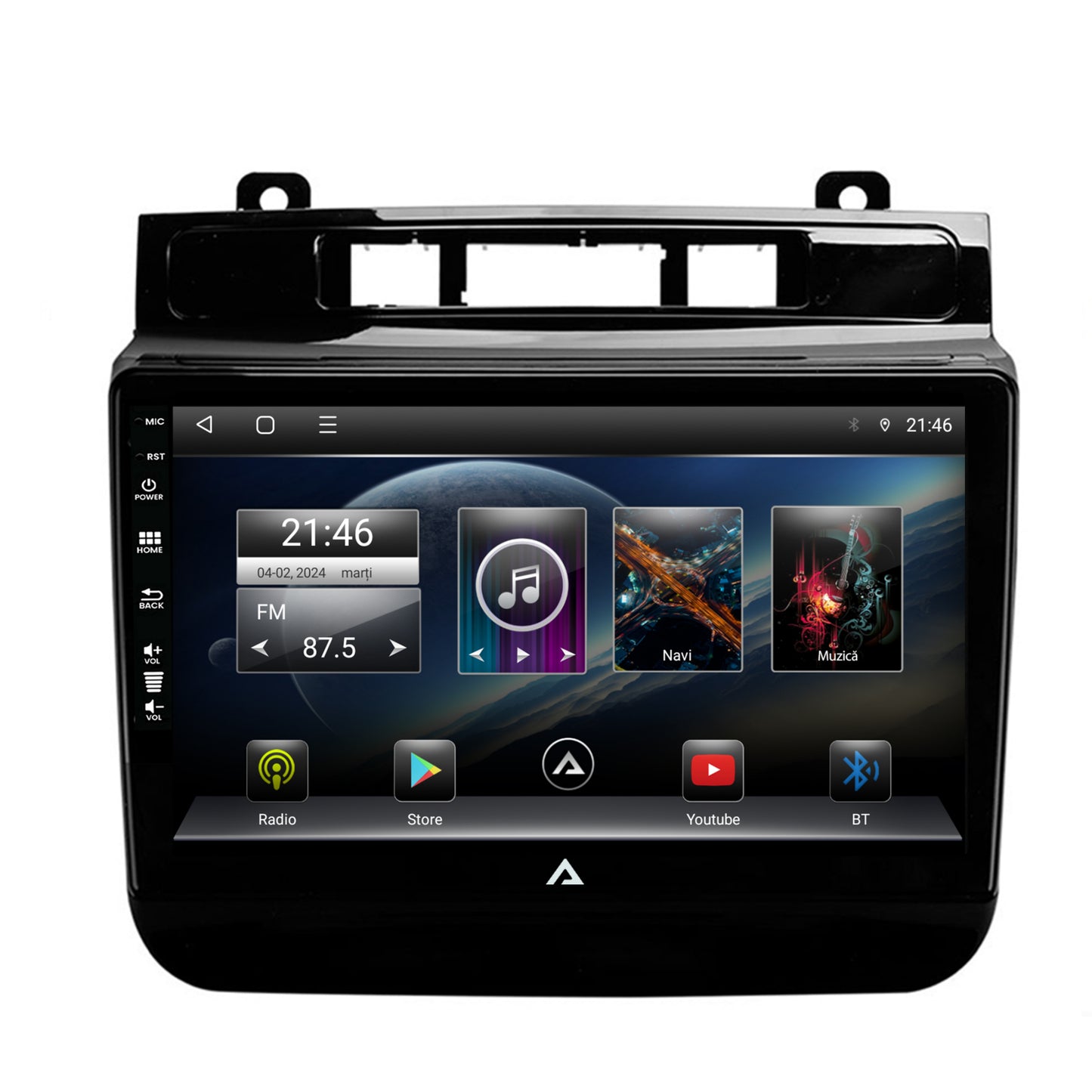 Navigatie Volkswagen Touareg (2010-2018), Android, E-Octacore / 2GB RAM + 32GB ROM, 9 Inch - AD-BGE9002+AD-BGRKIT051