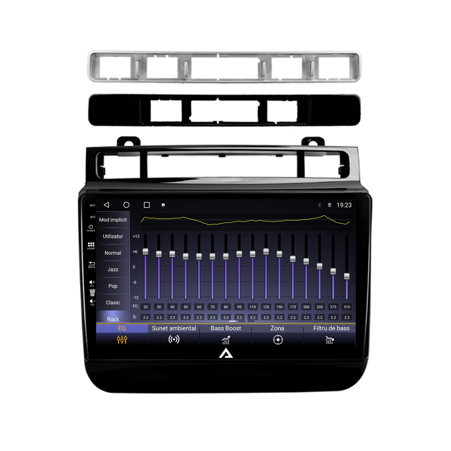Navigatie Volkswagen Touareg (2010-2018), Android, A-Octacore / 4GB RAM + 64GB ROM, 9 Inch - AD-BGA9004+AD-BGRKIT051
