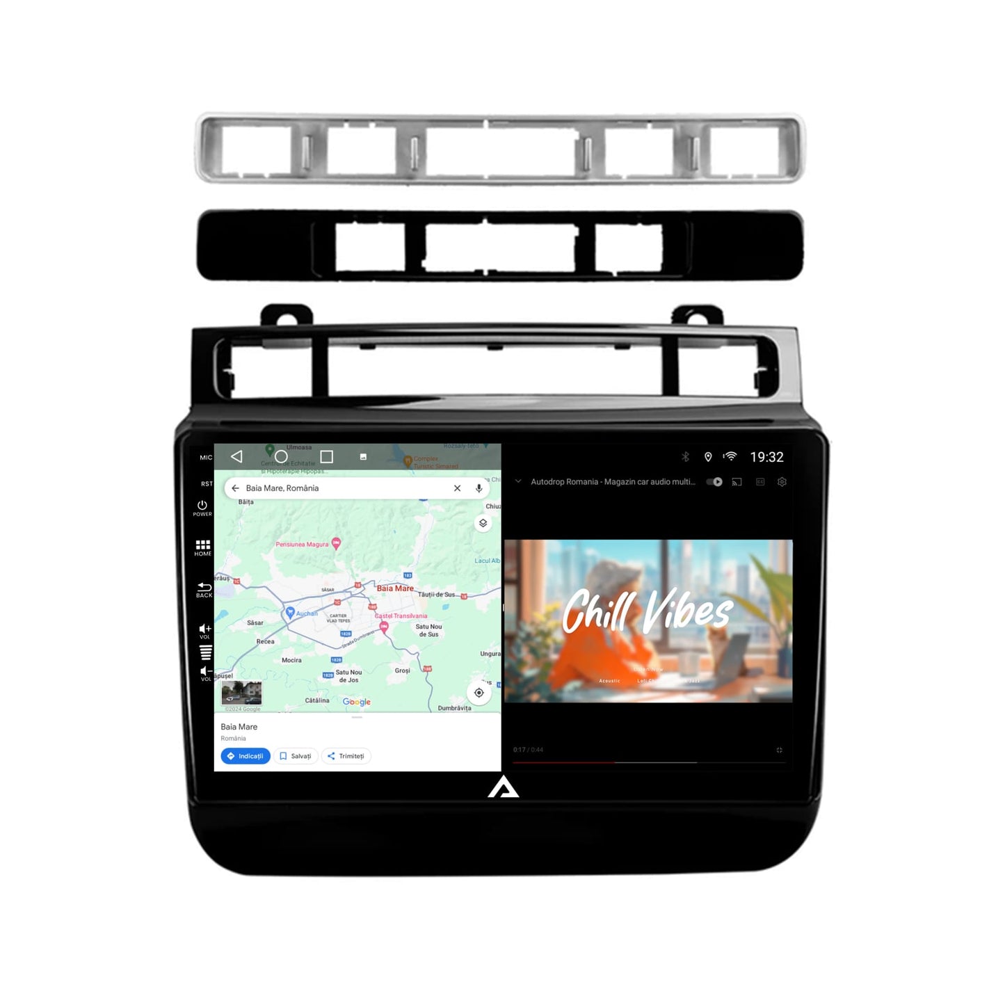 Navigatie Volkswagen Touareg (2010-2018), Android, A-Octacore / 4GB RAM + 64GB ROM, 9 Inch - AD-BGA9004+AD-BGRKIT051