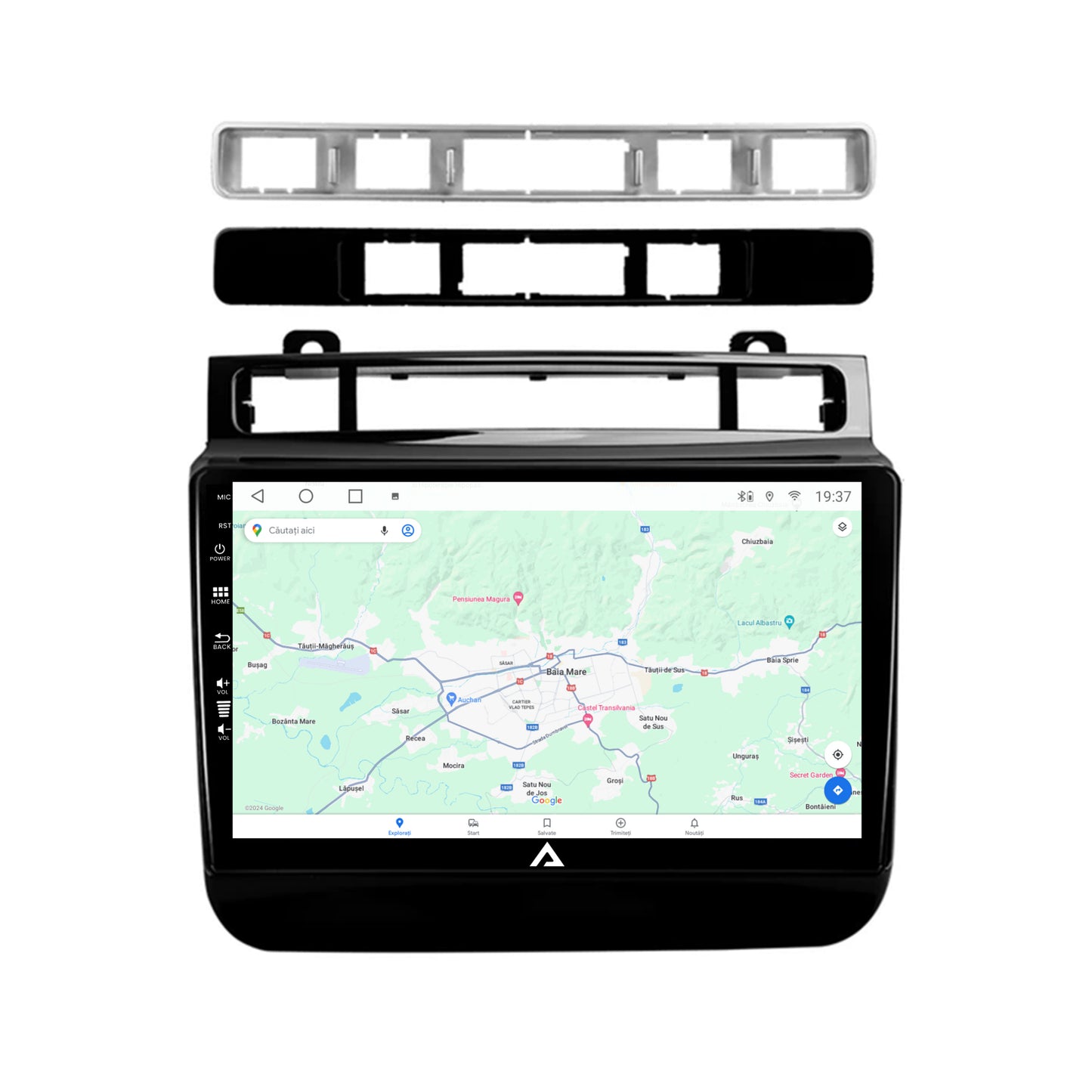 Navigatie Volkswagen Touareg (2010-2018), Android, A-Octacore / 4GB RAM + 64GB ROM, 9 Inch - AD-BGA9004+AD-BGRKIT051