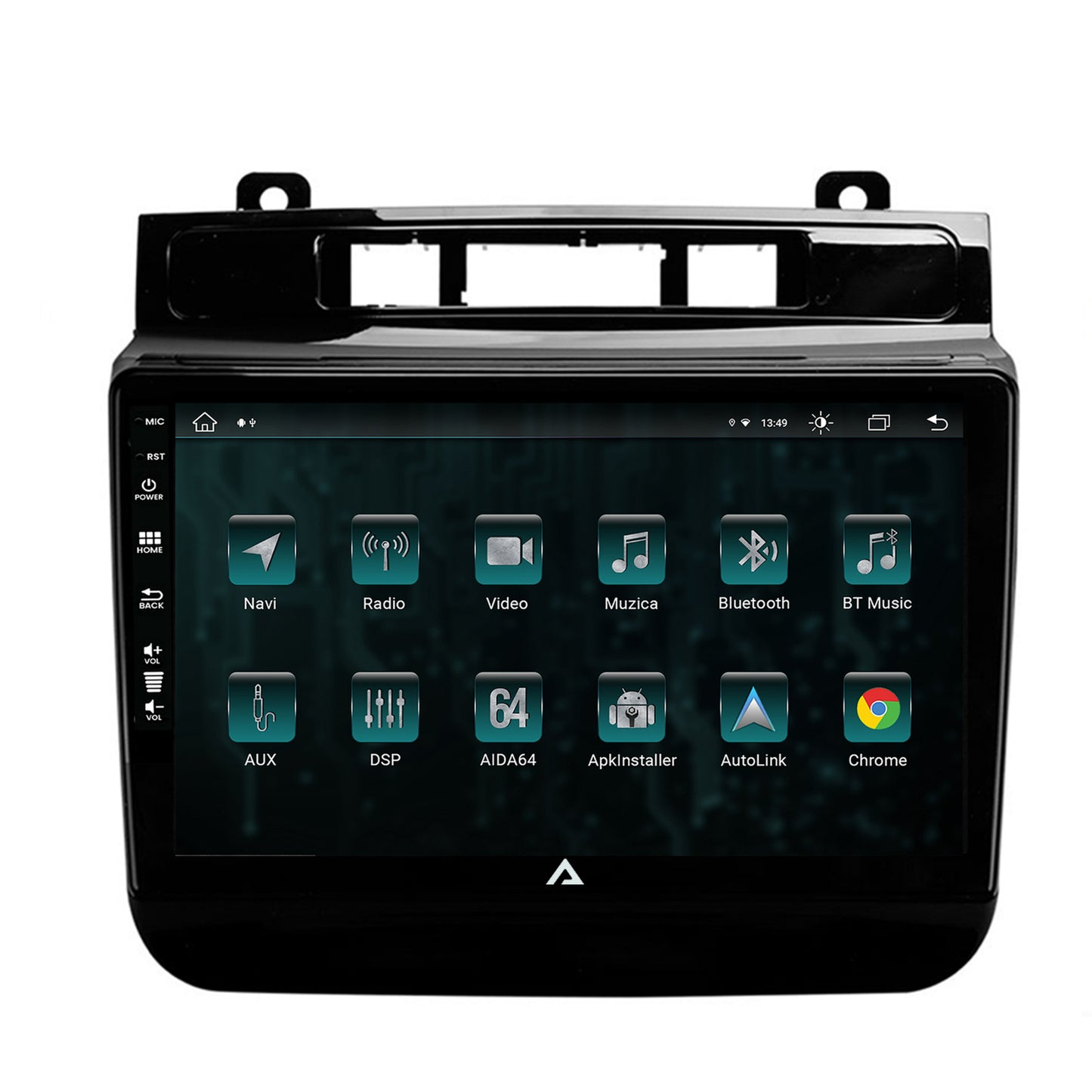Navigatie Volkswagen Touareg (2010-2018), Android, Z-Octacore / 8GB RAM + 256GB ROM, 9 Inch - AD-BGZ9008+AD-BGRKIT051
