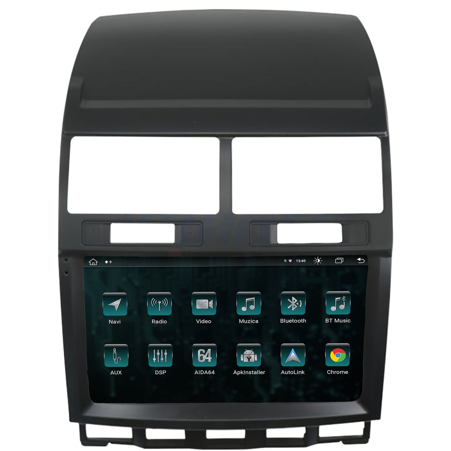 Navigatie Volkswagen Touareg, Android, Z-Octacore / 8GB RAM + 256GB ROM, 9 Inch - AD-BGZ9008+AD-BGRKIT050