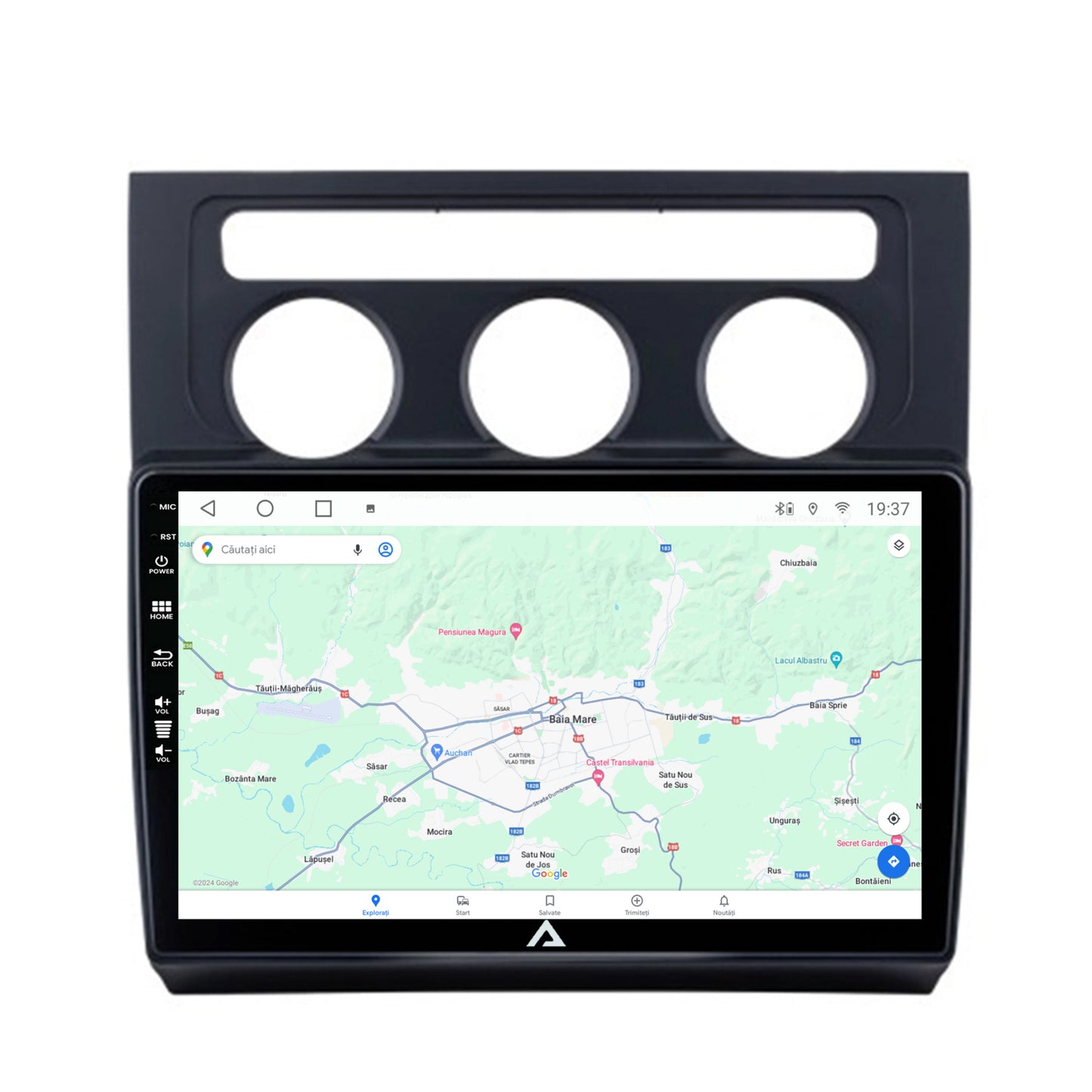 Navigatie Volkswagen Touran (2003-2010), Android, A-Octacore / 4GB RAM + 64GB ROM, 10.1 INCH - AD-BGA10004+AD-BGRKIT053