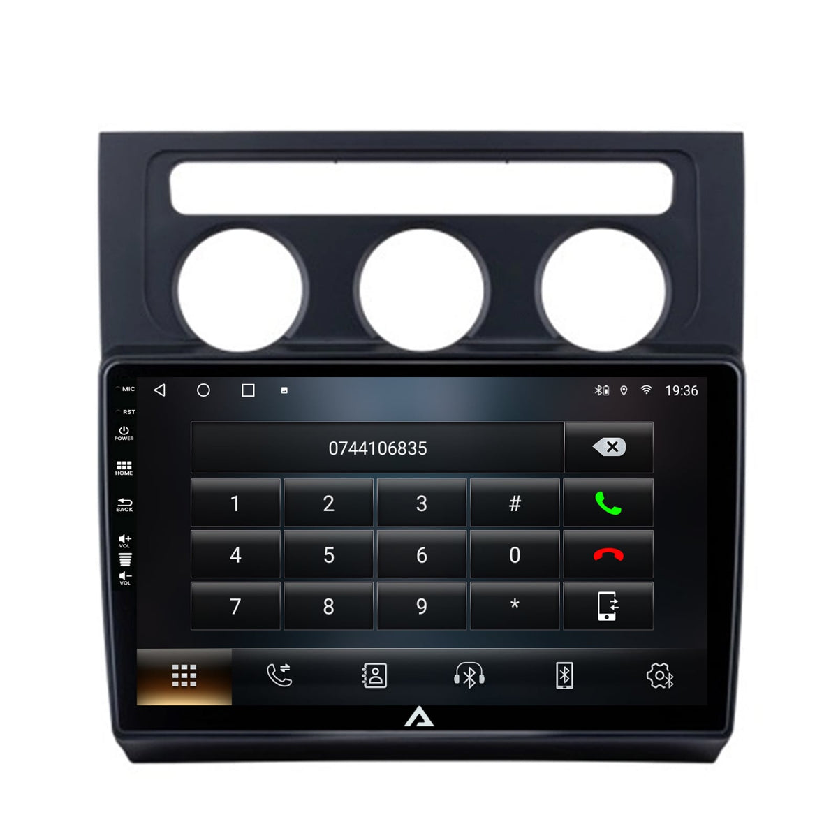 Navigatie Volkswagen Touran (2003-2010), Android, A-Octacore / 4GB RAM + 64GB ROM, 10.1 INCH - AD-BGA10004+AD-BGRKIT053