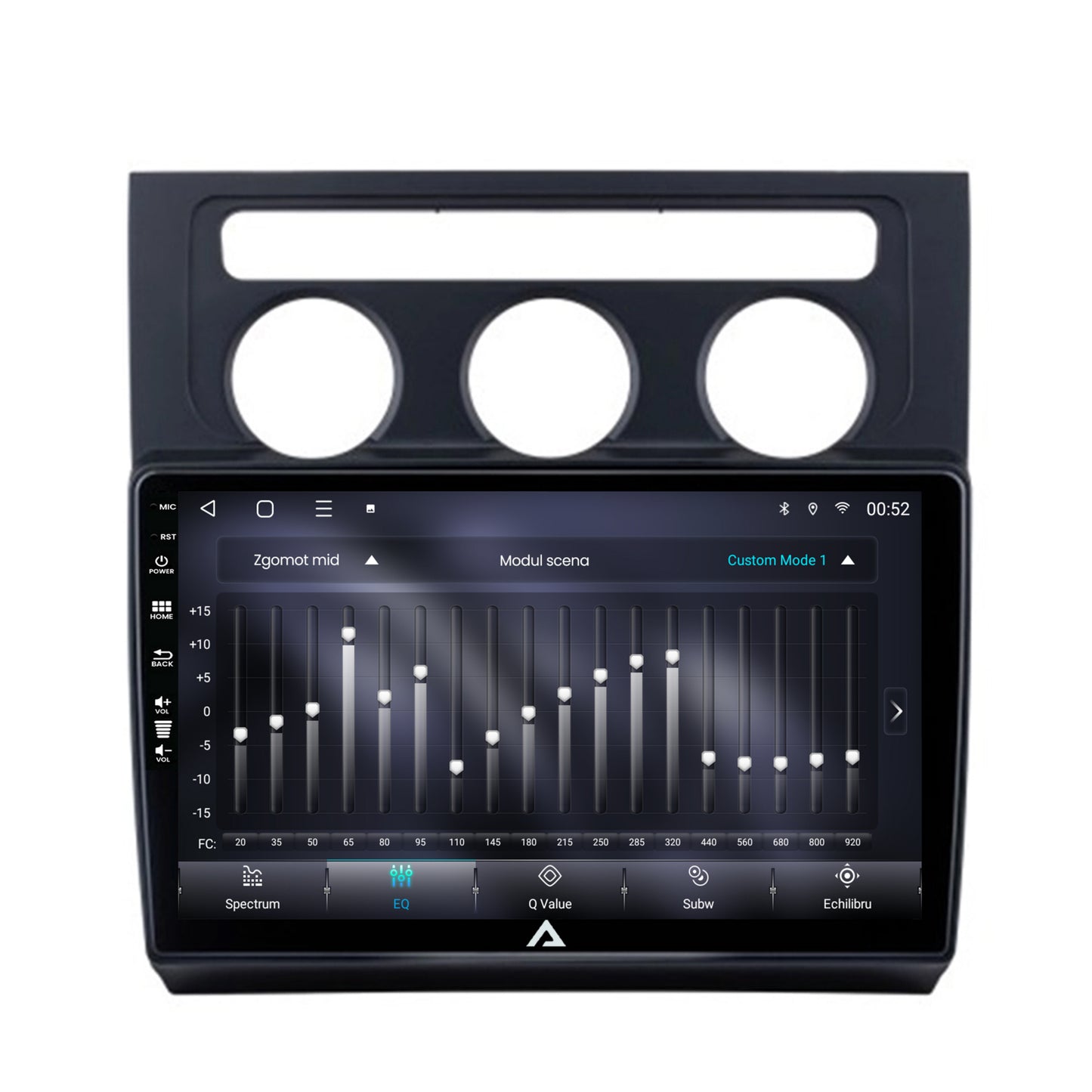 Navigatie Volkswagen Touran (2003-2010), Android, P-Octacore / 2GB RAM + 32GB ROM, 10.1 Inch - AD-BGP10002+AD-BGRKIT053