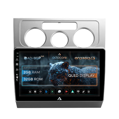 Navigatie Volkswagen Touran (2003-2010), Android, P-Octacore / 2GB RAM + 32GB ROM, 10.1 Inch - AD-BGP10002+AD-BGRKIT054