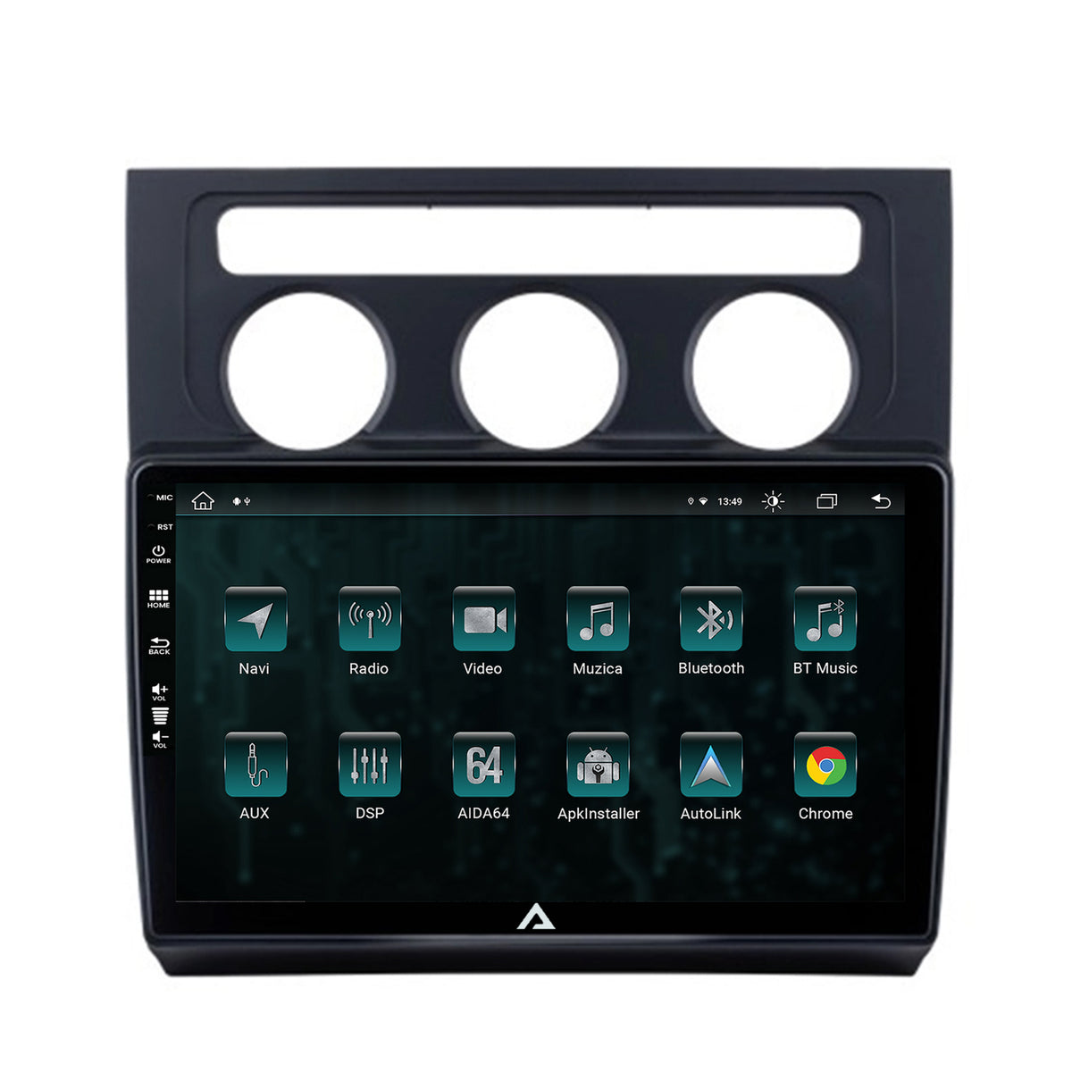 Navigatie Volkswagen Touran (2003-2010), Android, Z-Octacore / 8GB RAM + 256GB ROM, 10.1 INCH - AD-BGZ10008+AD-BGRKIT053