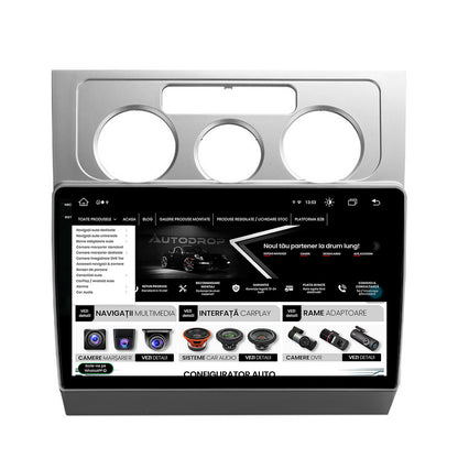 Navigatie Volkswagen Touran (2003-2010), Android, Z-Octacore / 4GB RAM + 64GB ROM, 10.36 Inch - AD-BGV10004+AD-BGRKIT054
