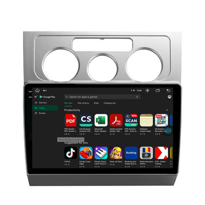 Navigatie Volkswagen Touran (2003-2010), Android, Z-Octacore / 4GB RAM + 64GB ROM, 10.36 Inch - AD-BGV10004+AD-BGRKIT054
