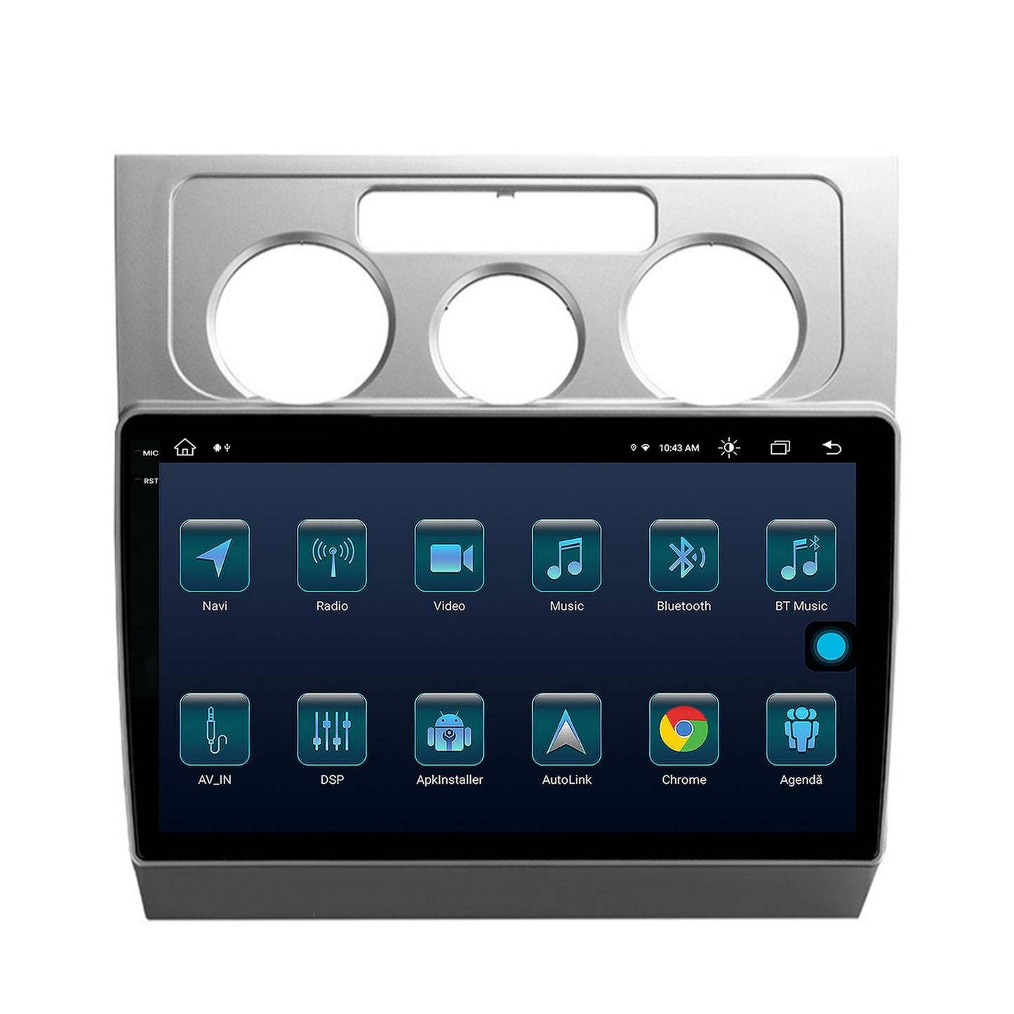 Navigatie Volkswagen Touran (2003-2010), Android, Z-Octacore / 8GB RAM + 256GB ROM, 10.36 Inch - AD-BGX10008+AD-BGRKIT054