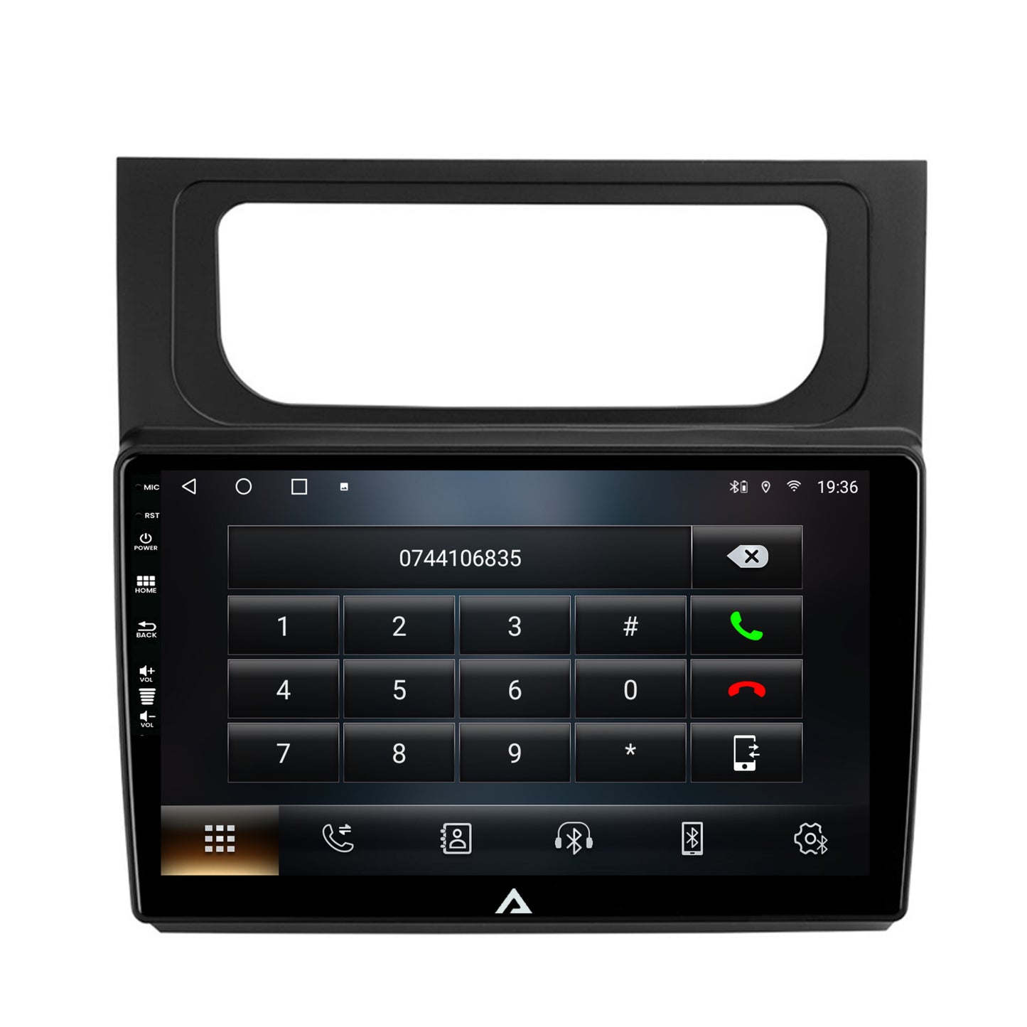 Navigatie Volkswagen Touran (2010-2016), Android, A-Octacore / 4GB RAM + 64GB ROM, 10.1 Inch - AD-BGA10004+AD-BGRKIT042