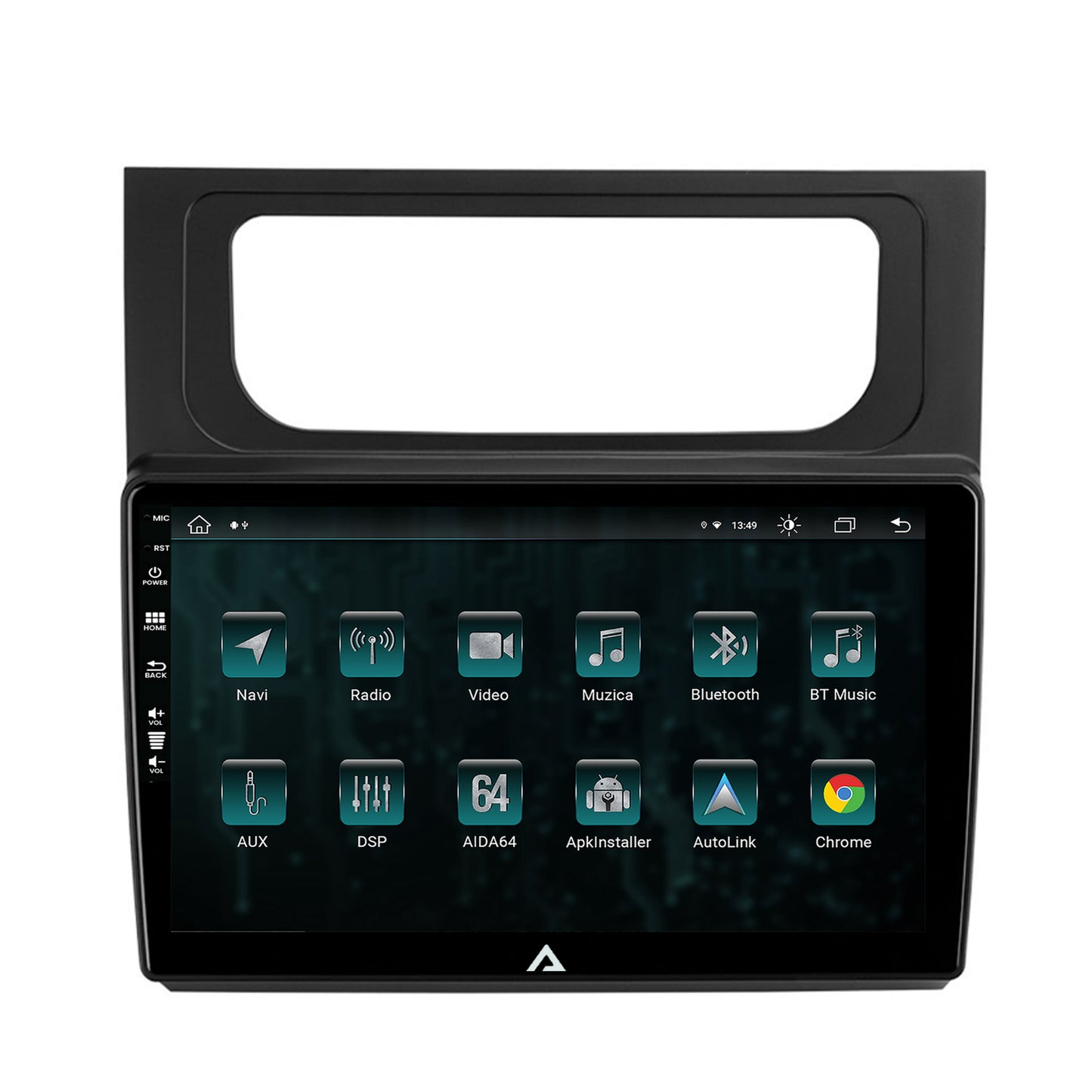 Navigatie Volkswagen Touran (2010-2016), Android, Z-Octacore / 8GB RAM + 256GB ROM, 10.1 Inch - AD-BGZ10008+AD-BGRKIT042