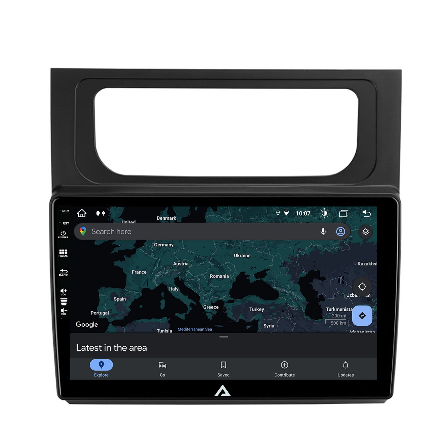 Navigatie Volkswagen Touran (2010-2016), Android, Z-Octacore / 8GB RAM + 256GB ROM, 10.1 Inch - AD-BGZ10008+AD-BGRKIT042