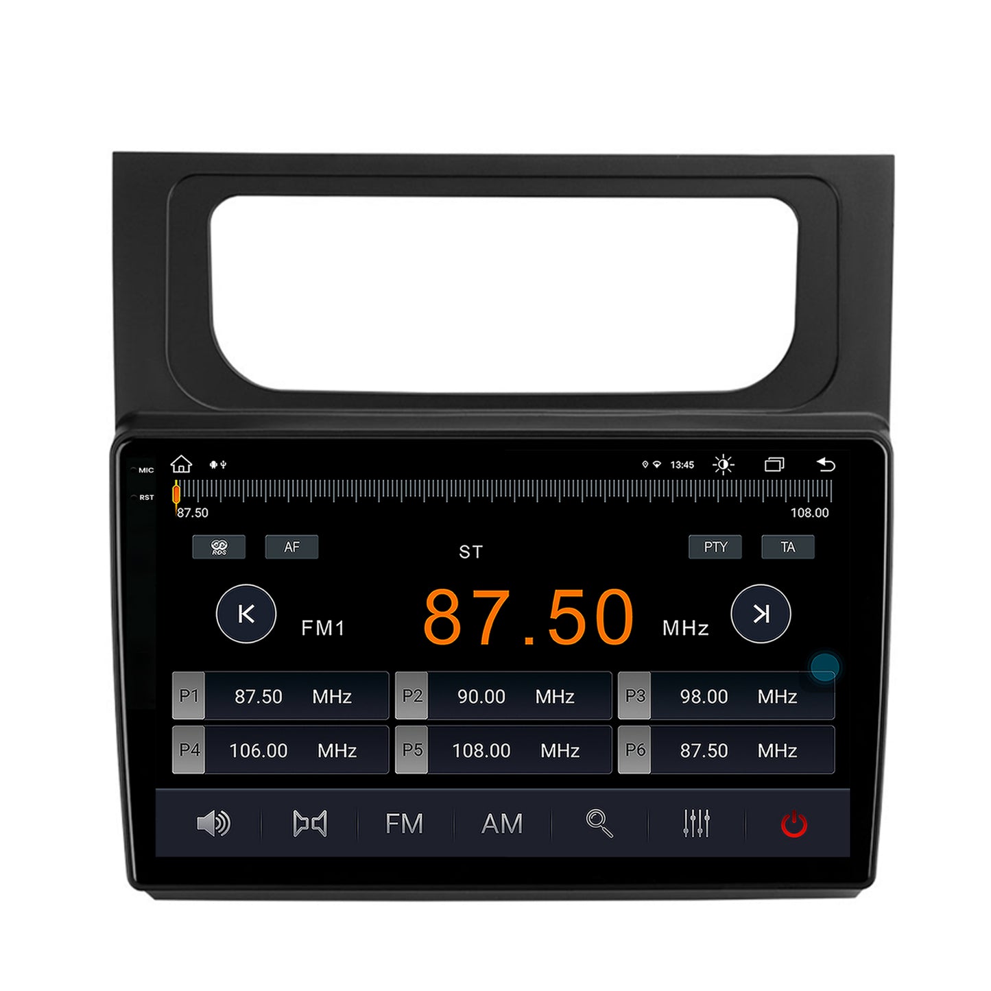 Navigatie Volkswagen Touran (2010-2016), Android, V-Octacore / 4GB RAM + 64GB ROM, 10.36 Inch - AD-BGV10004+AD-BGRKIT042