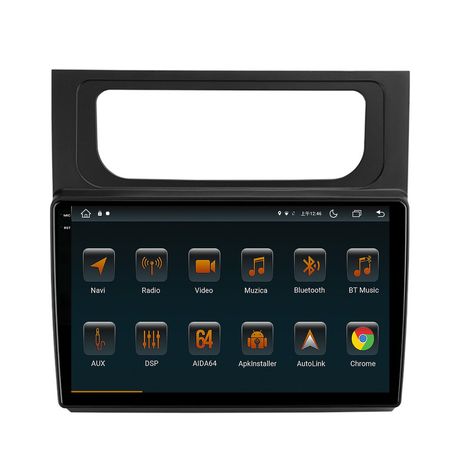 Navigatie Volkswagen Touran (2010-2016), Android, V-Octacore / 4GB RAM + 64GB ROM, 10.36 Inch - AD-BGV10004+AD-BGRKIT042